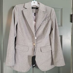 Whitehouse Blackmarket Melton Blazer